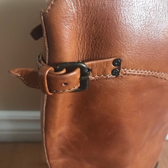 Frye Phillip Riding Whiskey boots leather size 8 - Picture 7 of 13